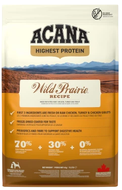 acana-wild-prairie Pytel granulí Acana pro psy a kočky